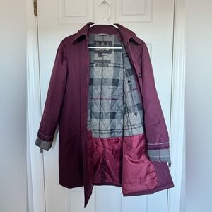 Barbour Women’s Original Winter Tartan Waterproof Jacket Coat Size US 4